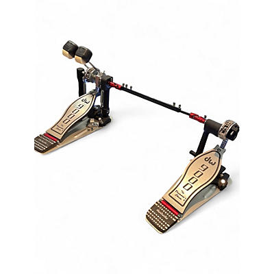 Used DW 9000 Series Double Double Bass Drum Pedal