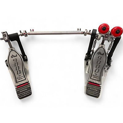 Used DW 9000 Series Double Double Bass Drum Pedal