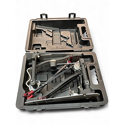 Used DW 9000 Series Double Double Bass Drum Pedal