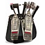Used DW 9000 Series Double Double Bass Drum Pedal