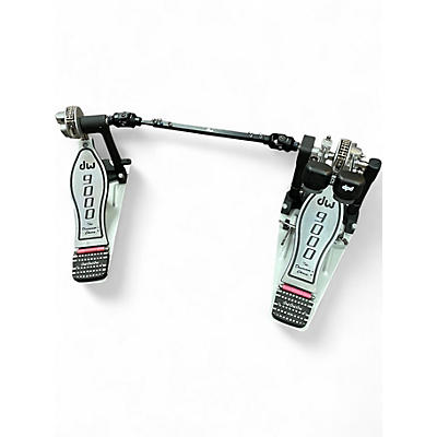 Used DW 9000 Series Double Double Bass Drum Pedal