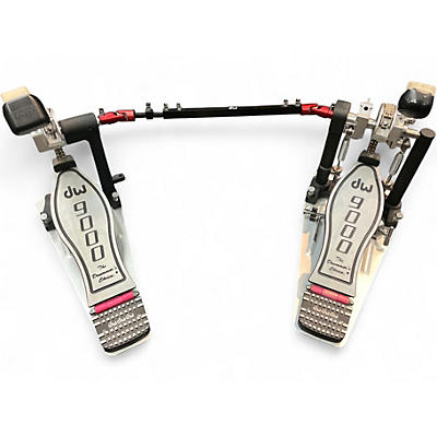 Used DW 9000 Series Double Double Bass Drum Pedal