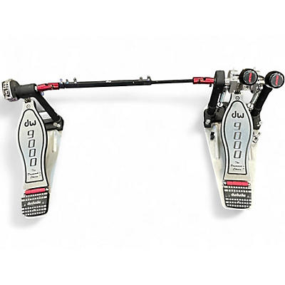 Used DW 9000 Series Double Double Bass Drum Pedal