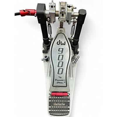 Used DW 9000 Series Double Double Bass Drum Pedal