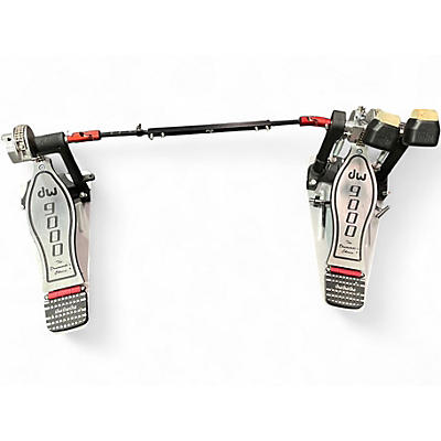 Used DW 9000 Series Double Double Bass Drum Pedal