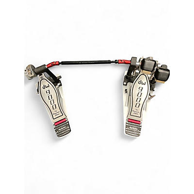 Used DW 9000 Series Double Double Bass Drum Pedal