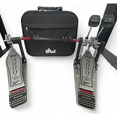 Used DW 9000 Series Double XF Double Bass Drum Pedal
