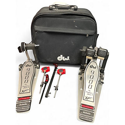 Used DW 9000 Series Double XF Double Bass Drum Pedal