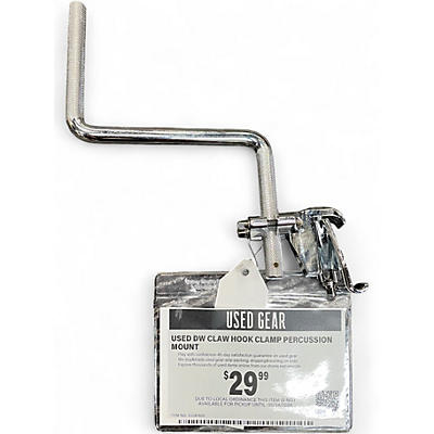 Used DW Claw Hook Clamp Percussion Mount