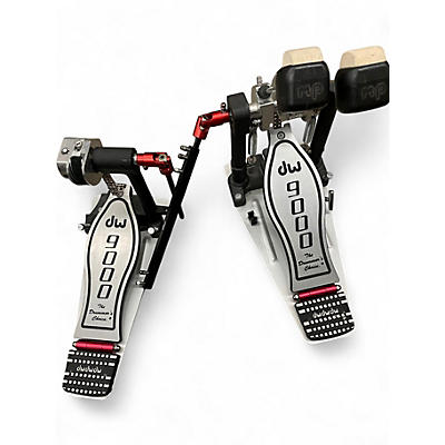 Used DW DW 9000 Double Bass Drum Pedal