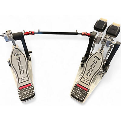 Used DW DWCP9002 9000 Series Double pedal Double Bass Drum Pedal