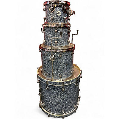 Used DW Design Series 4pc Maple Blue Drum Kit