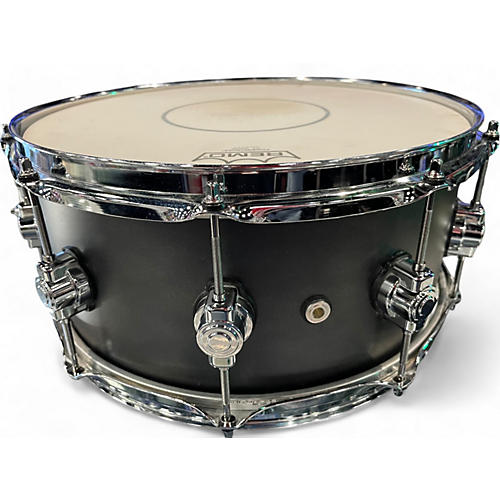 DW Used DW Design Series Snare Black Drum Black 212