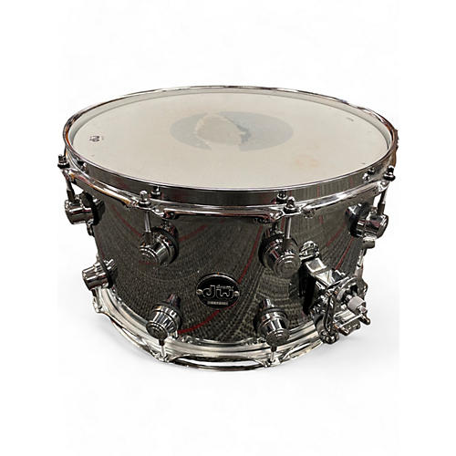 DW Used DW Performance Series Steel Snare Metallic Silver Drum Metallic Silver 18