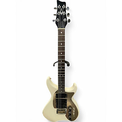 Used Daion SAVAGE WHITE Solid Body Electric Guitar