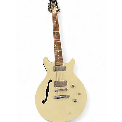Used Daisy Rock 12 string  Antique White Hollow Body Electric Guitar