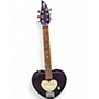 Used Daisy Rock Debutante Heartbreaker Short Scale Purple Electric Guitar Purple