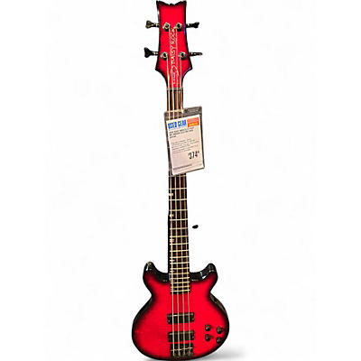 Used Daisy Rock ELITE BASS RED ROCKER Electric Bass Guitar