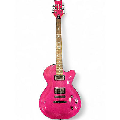Used Daisy Rock Rock Candy Special PINK SPARKLE Solid Body Electric Guitar