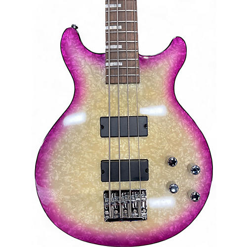 Daisy Rock Used Daisy Rock Stardust Elite Violet Burst Electric Bass Guitar Violet Burst