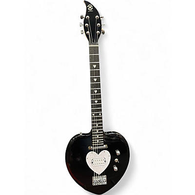 Used Daisy Rock heartbreaker classic Black Solid Body Electric Guitar