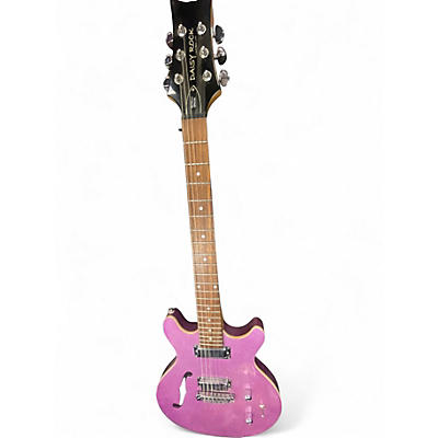 Used Daisy Rock retro h special  pink Hollow Body Electric Guitar