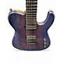 Used Dalbello T BARITONE 7 Blue Burst Solid Body Electric Guitar Blue Burst