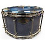 Used Dallas Drum 14in Hand Crafted Snare Blue Sparkle Drum Blue Sparkle 33