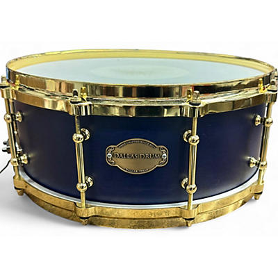 Dallas Drum Used Dallas Drum 5.5X14 Custom Drum Blue