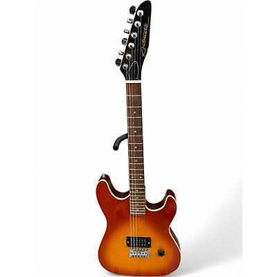 Used Dan Erlewine automatic import version Cherry Sunburst Solid Body Electric Guitar