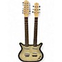 Used Danelectro 12/6 Doubleneck BURST Hollow Body Electric Guitar BURST
