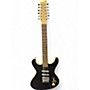 Used Danelectro 12 STRING 3 PICKUP Black Solid Body Electric Guitar Black