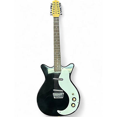 Used Danelectro 12-STRING ELECTRIC Black Solid Body Electric Guitar