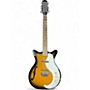 Used Danelectro Used Danelectro 12 string 2 Color Sunburst Hollow Body Electric Guitar 2 Color Sunburst