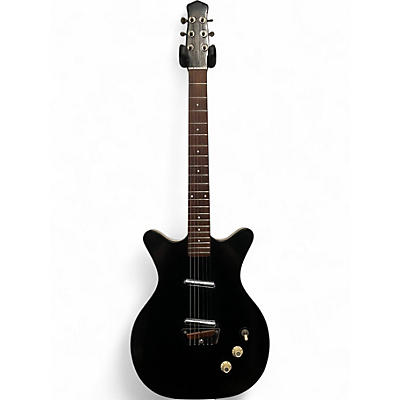 Used Danelectro 1950s DC2 Shorthorn Black Solid Body Electric Guitar