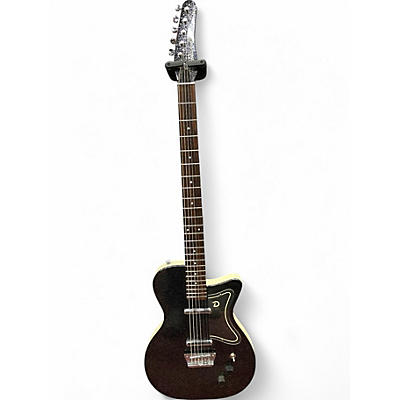 Used Danelectro 56 BARITONE BLACK SPARKLE Baritone Guitars