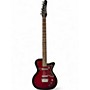 Used Danelectro 56' BARITONE RED BURST Solid Body Electric Guitar RED BURST