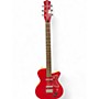 Used Danelectro 56 BARITONE RED METAL FLAKE Baritone Guitars RED METAL FLAKE