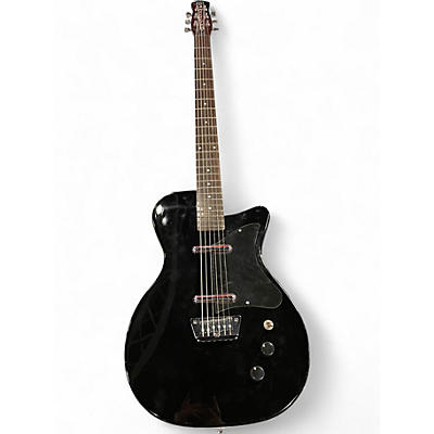 Used Danelectro '56 Baritone Black Solid Body Electric Guitar