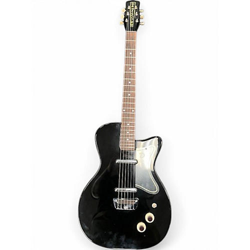 Used Danelectro 56 SINGLECUT Black Solid Body Electric Guitar Black