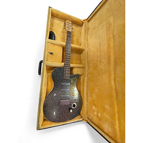 Used Danelectro 56 U-3 SILVERFLAKE Solid Body Electric Guitar SILVERFLAKE
