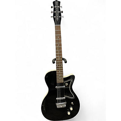 Used Danelectro 56 U2 BLACK/WHITE Solid Body Electric Guitar