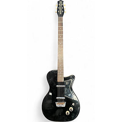 Used Danelectro '56 U2 Baritone Black Solid Body Electric Guitar