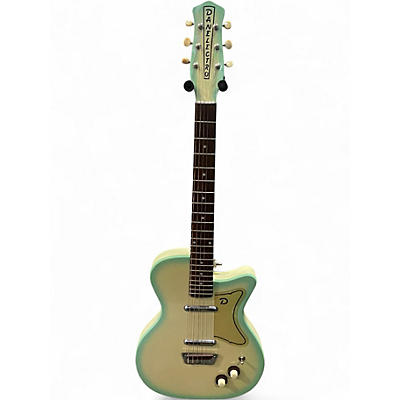 Used Danelectro 56 U2 REISSUE AQUA BURST Solid Body Electric Guitar