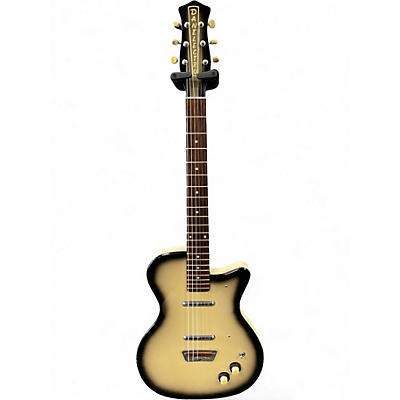 Used Danelectro 56 U2  Silverburst Solid Body Electric Guitar