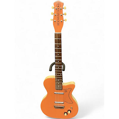 Used Danelectro 56U2 SALMON PINK Solid Body Electric Guitar