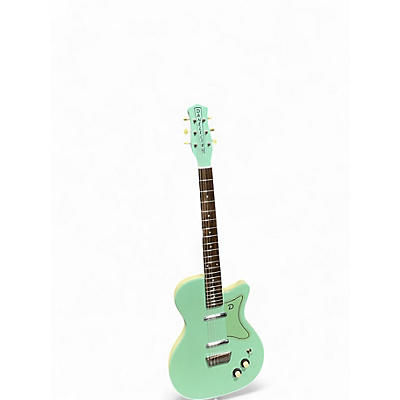 Used Danelectro 57 Seafoam Green Solid Body Electric Guitar
