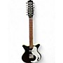 Used Danelectro Used Danelectro 59 12 Black and White Solid Body Electric Guitar Black and White