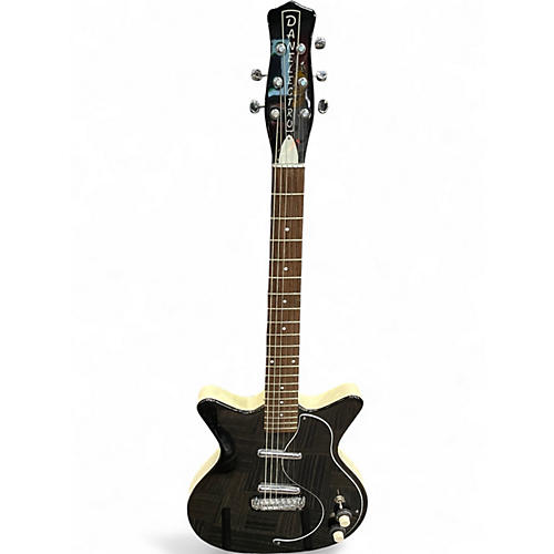 Used Danelectro '59 Black Solid Body Electric Guitar Black