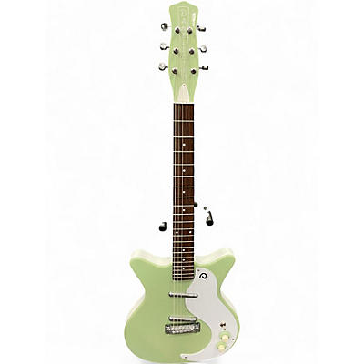 Used Danelectro 59 DANO Green Solid Body Electric Guitar